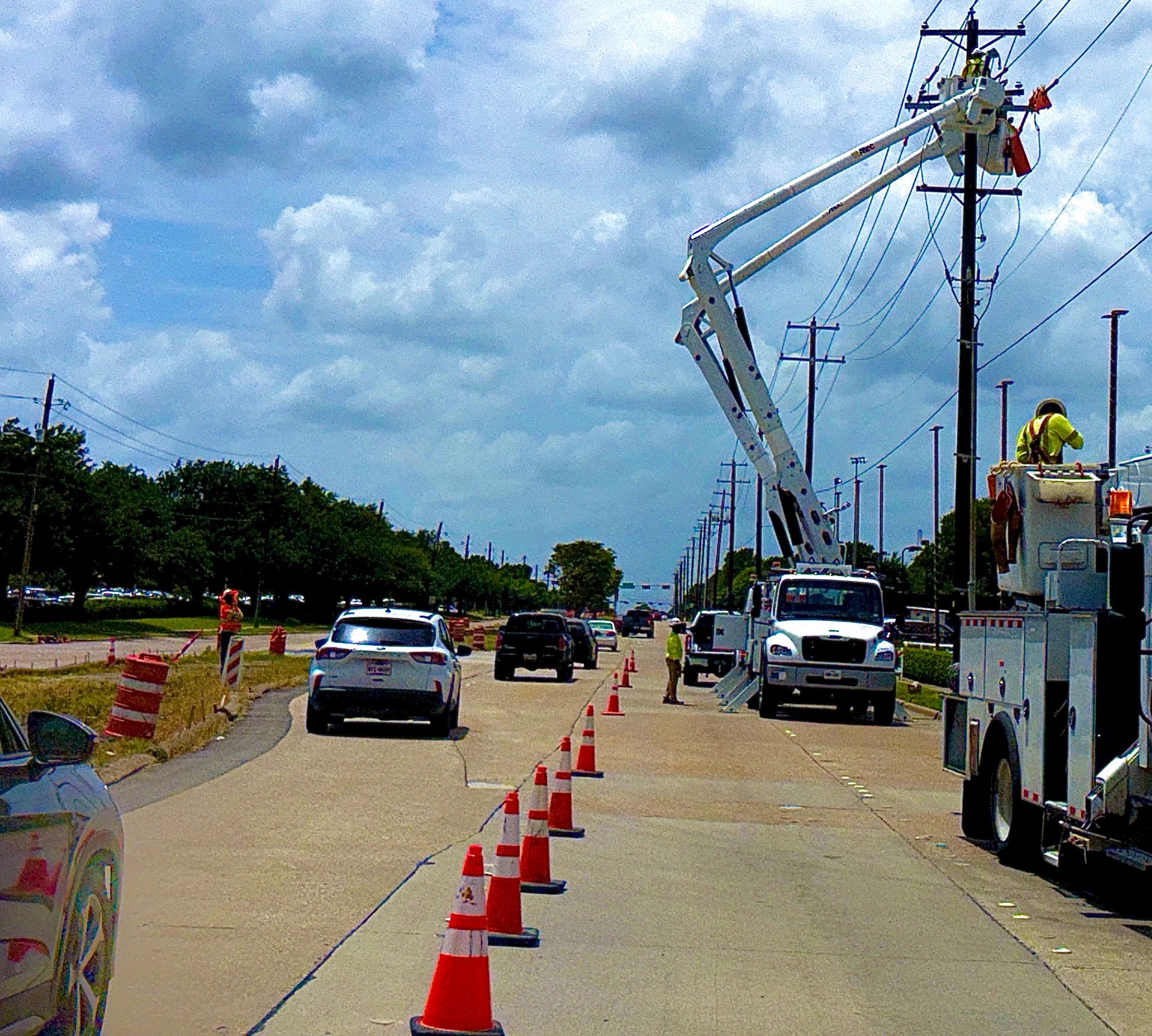 Genesis Barricade Solutions crew on a job site